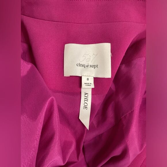 Cinq à Sept Khloe Blazer In Fuchsia Pink - Picture 16 of 16